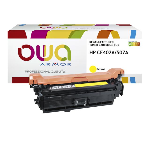 OWA – Tonerkartuschen-Alternative für CE402A Gelb