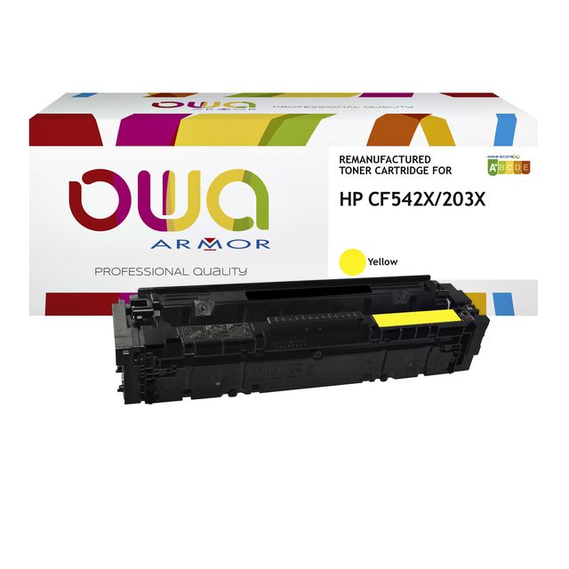 OWA – Tonerkartuschen-Alternative für CF542X gelb
