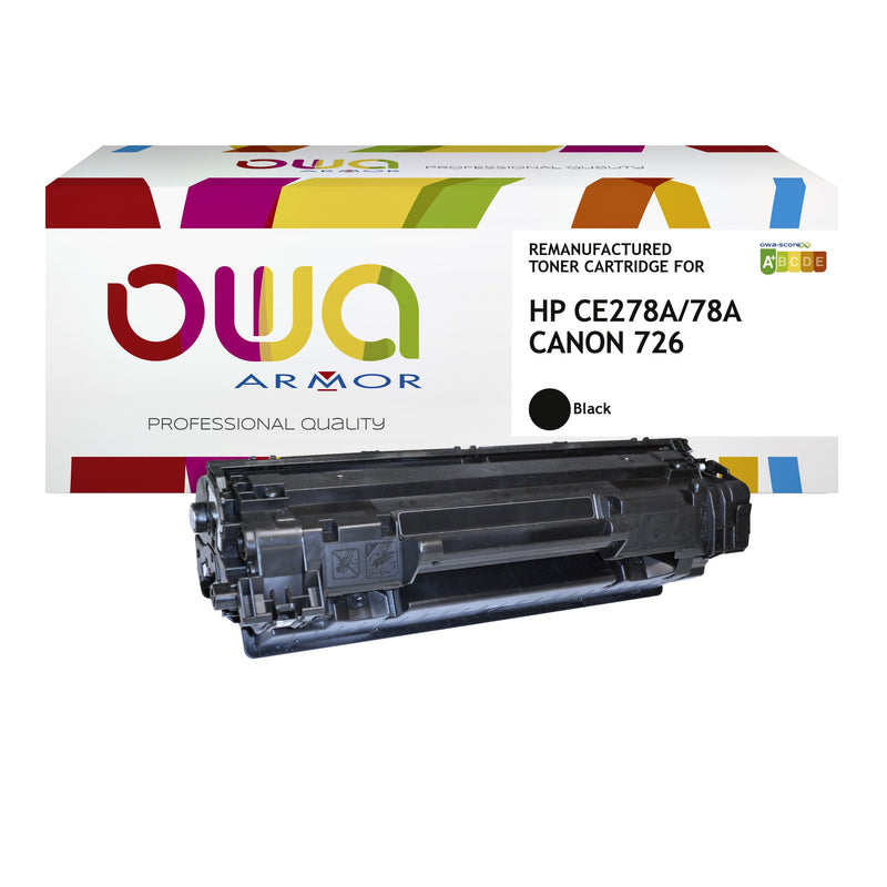 OWA - Tonerkartuschen-Alternative für CE278A schwarz