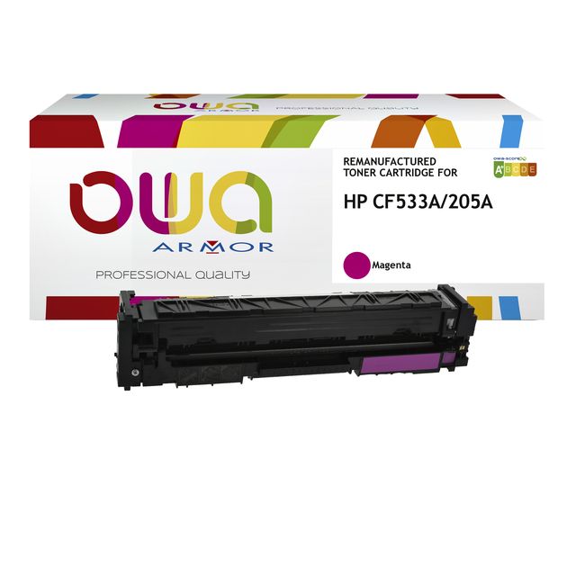 OWA - Tonerkartuschen-Alternative für CF533A rot