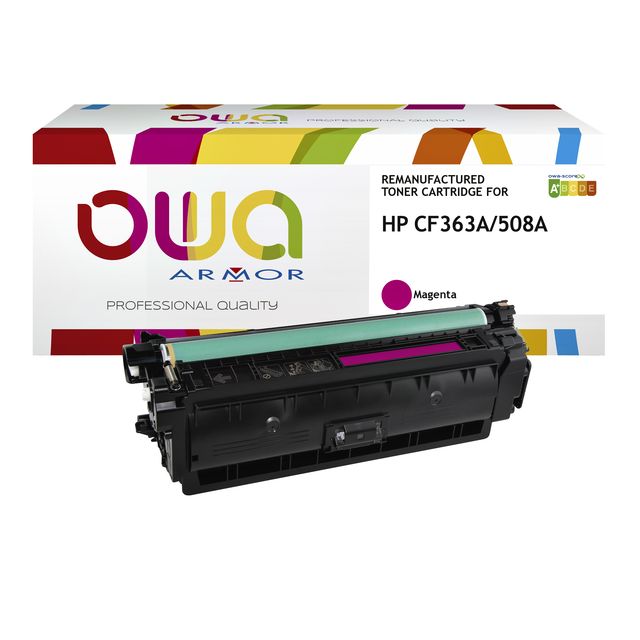 OWA - Tonerkartuschen-Alternative für CF363A rot
