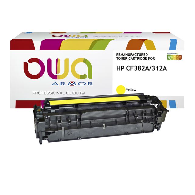OWA – Tonerkartuschen-Alternative für CF382A gelb