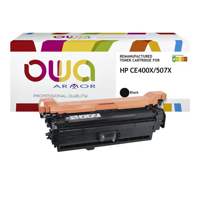 OWA – Tonerkartuschen-Alternative für CE400X Schwarz