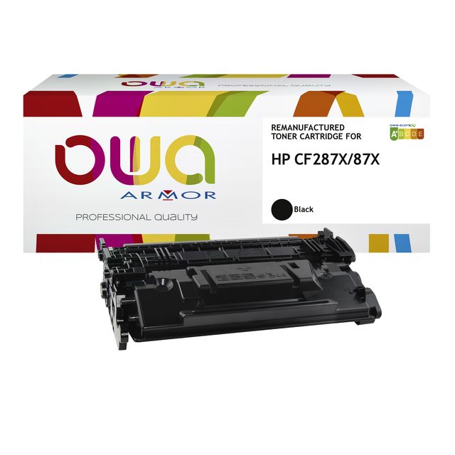 OWA - Tonerkartusche HP CF287X Schwarz