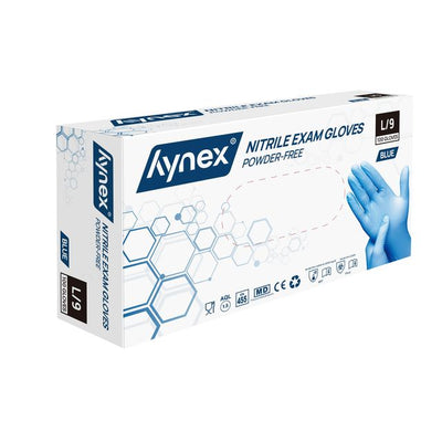 Hynex - Handschuh L Nitril blau Packung mit 100 Stück