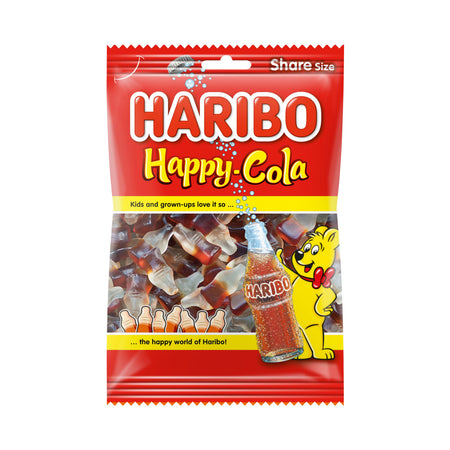 Haribo - Candy Happy Cola-Beutel 250gr