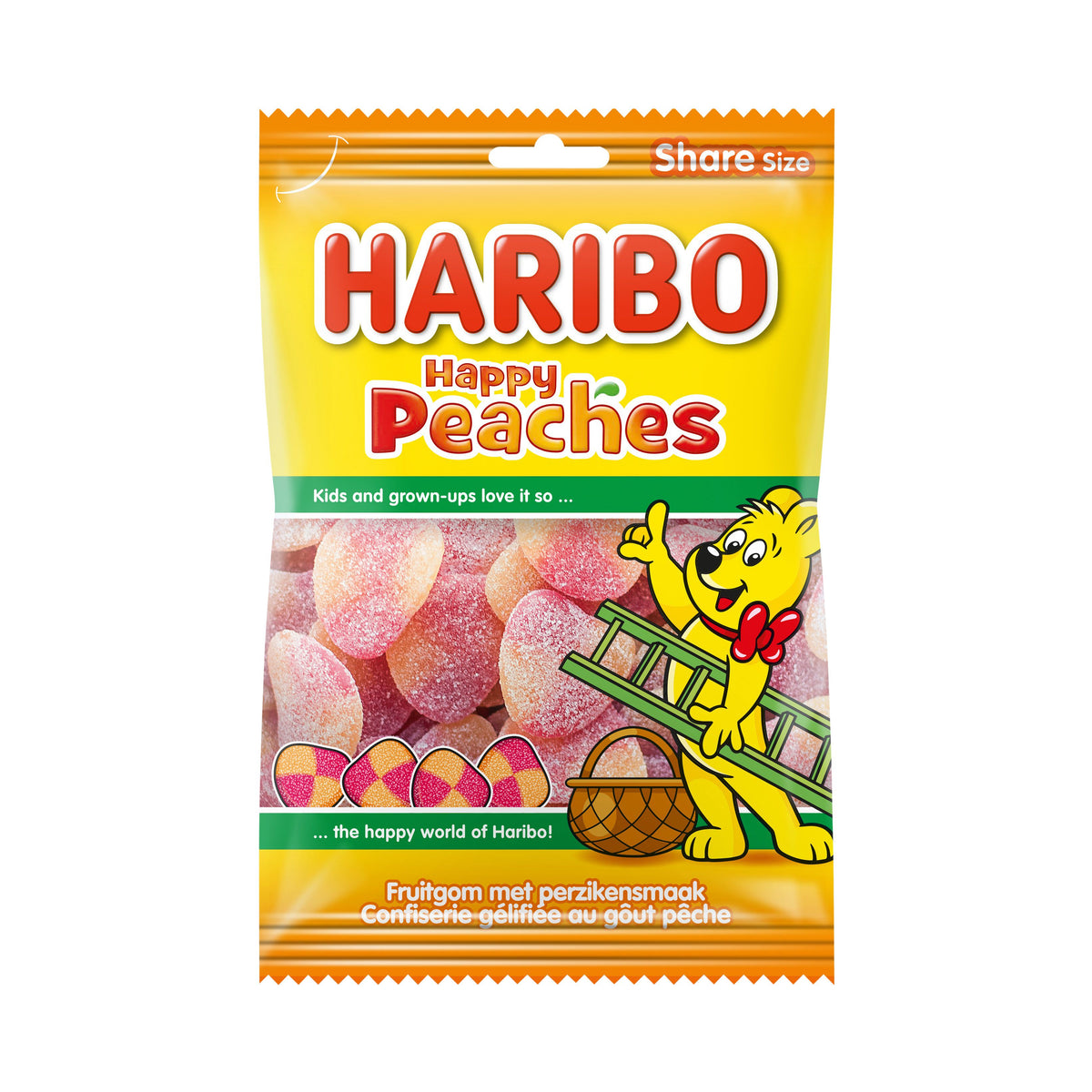 Haribo - Candy Peach Beutel 250gr | 10 Stück