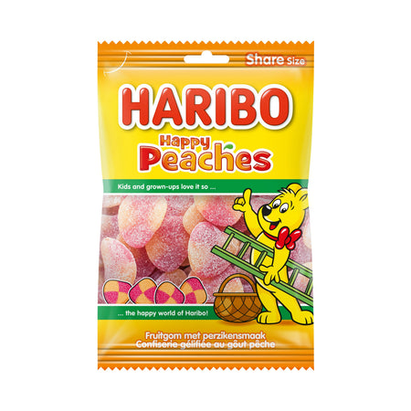 Haribo - Candy Peach Beutel 250gr | 10 Stück