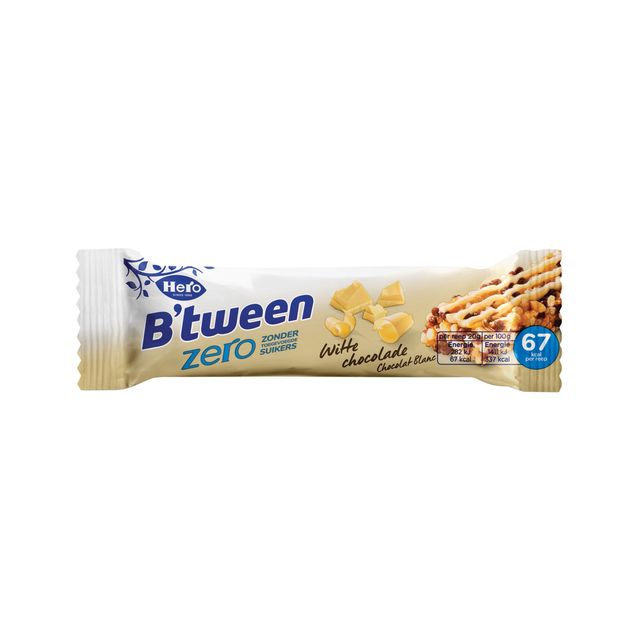 Hero - Snack B'tween White Chocolate Zero 6er-Riegel 20gr