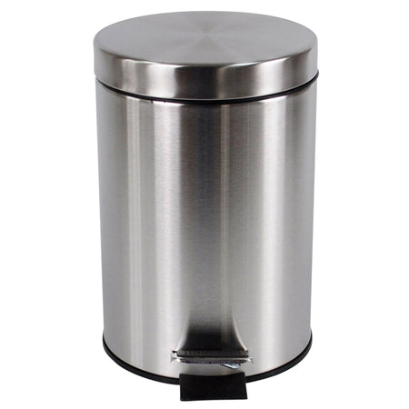 BRASQ - Treteimer 20 Liter Edelstahl | 2 Stk