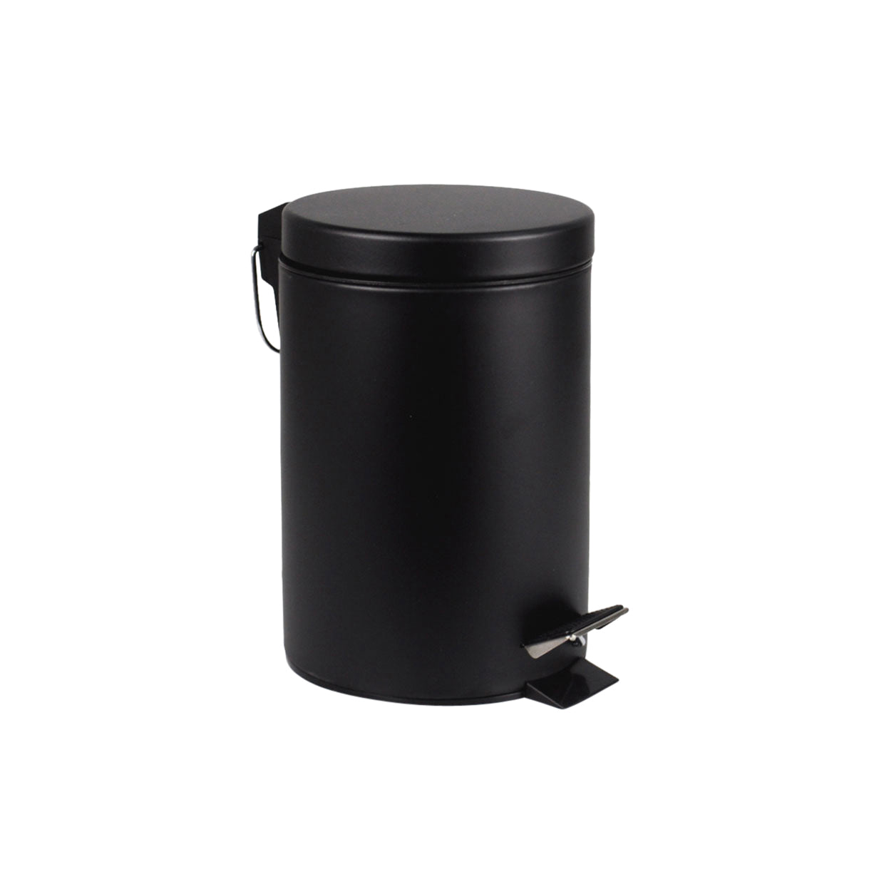 BRASQ - Treteimer 3 Liter schwarz | 6 Stück