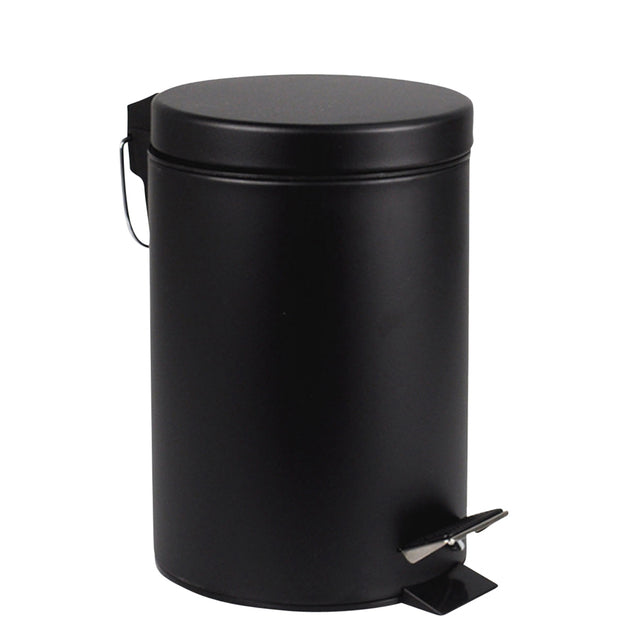 BRASQ - Treteimer 20 Liter schwarz | 2 Stk