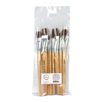 Qrea – Synthetikpinsel-Set mit 11 Breiten