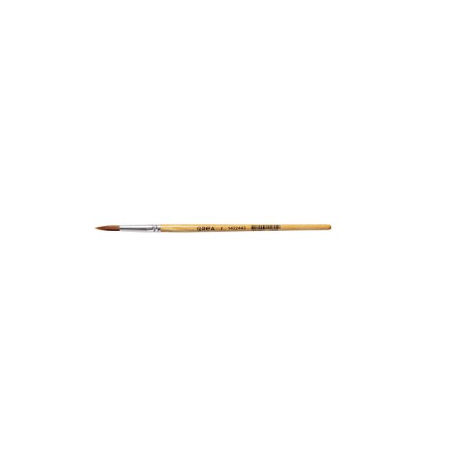 Qrea - Pinsel Kunsthaar Nr. 7 Breite 5,4 mm