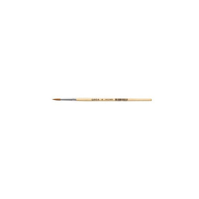 Qrea - Pinsel Kunsthaar Nr. 6 Breite 3,9 mm | 12 Stück