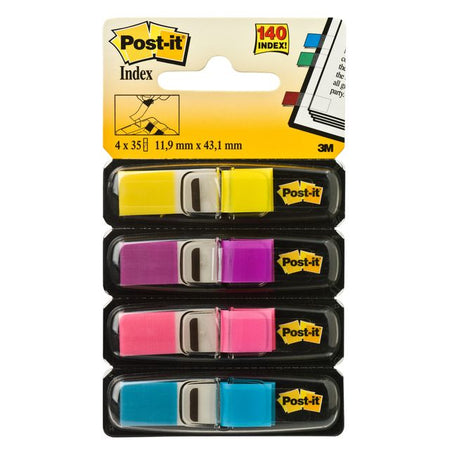 Post-it - Registerblätter 3m 683 11,9x43,2mm 4 Farben | 6 Stück