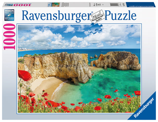 Puzzel ravensburger klaprozen in de algarve 1000st