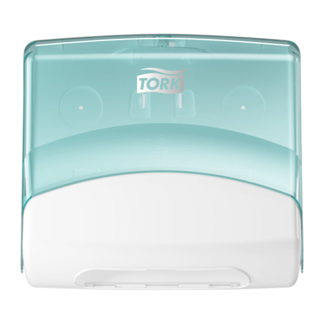 Tork - Reinigungstuchspender W4 Performance gefaltet türkis 654000