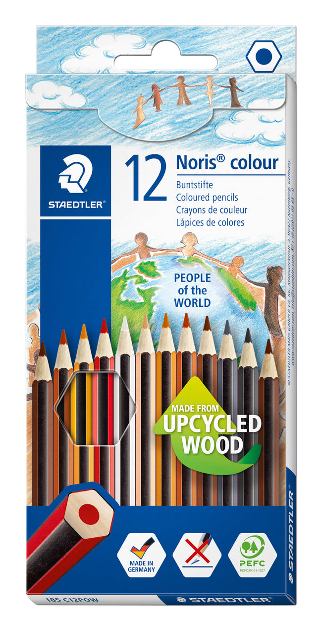 Staedtler - Buntstifte Noris Colors People of the World 12er-Set