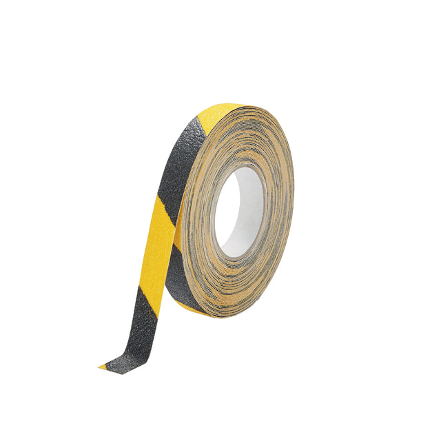 Langlebig - Rutschfester DURALINE GRIP+ 25mmx15m gelb-schwarz