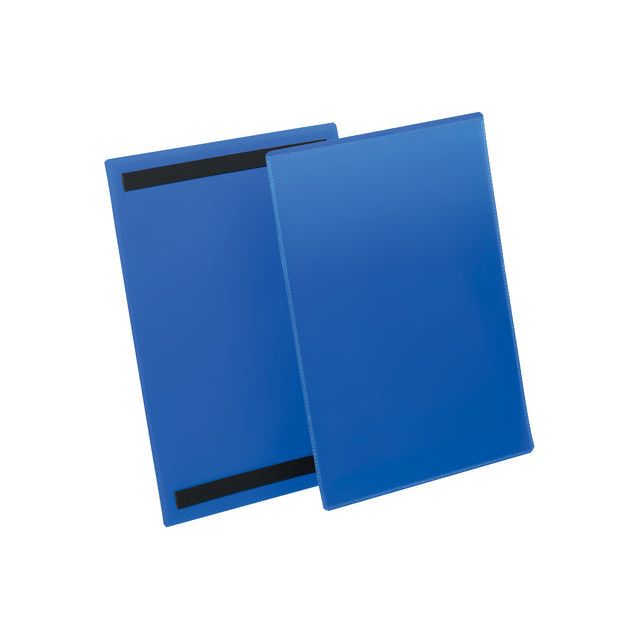 Langlebig - Dokumentabdeckung Langlebiger magnetischer A4 stehend blau