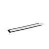 Langlebig - Magnetischer Etikettenhalter 200x30mm anthrazit 50 Stück
