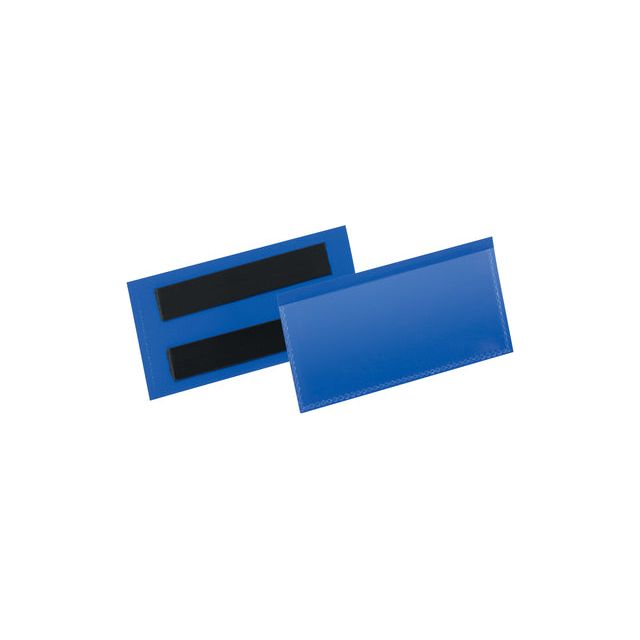 Langlebig - Dokumentabdeckung Langlebiger magnetischer 100x38mm Blau