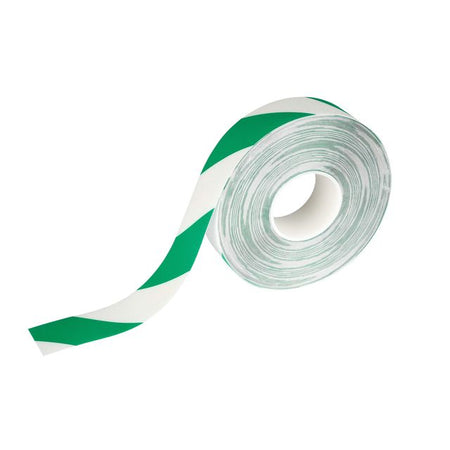 Langlebig - Bodenmarkierung DURALINE 50mmx30m grün-weiß