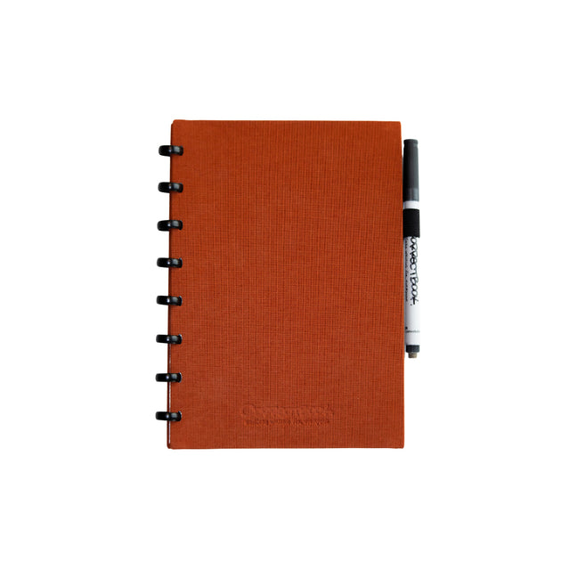 CorrectBook - Notebook CorrectBook A5 Blanco 40BLZ LINEN rot | 1 Stück