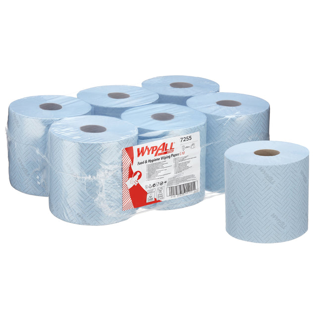 WypAll - Reinigungspapier L10 1 Lage 800 Blatt blau