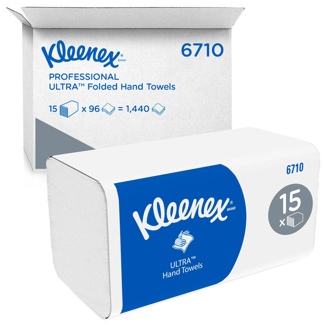 Kleenex - Handtuch Ultra 3-lagig 215x318mm weiß 6710
