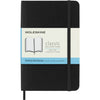 Moleskine – Notebooktasche 90 x 140 mm, Punkte, Softcover, Schwarz