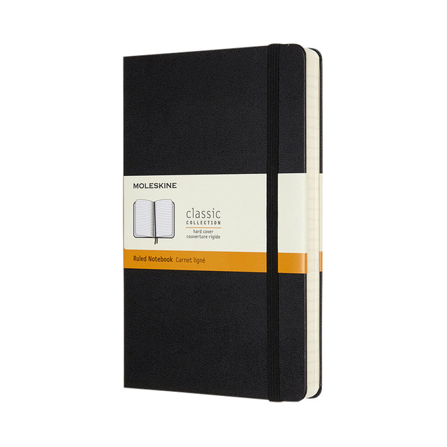 Moleskine - Notebook Expanded Large 130x210mm Line Hardcover schwarz