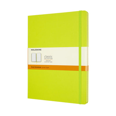 Moleskine – Notizbuch XL 190 x 250 mm, Hardcover, zitronengrün