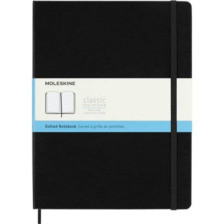 Moleskine – Notizbuch XL 190 x 250 mm Punkte Hardcover schwarz