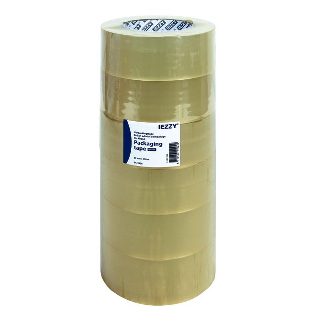 IEZZY - Verpackung PP 50mmx150m () transparent 6 Rollen