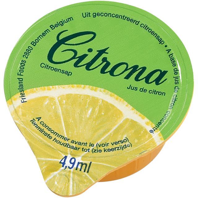 Citrona – Zitronenbecher 120 x 4,9 ml