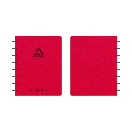 Aurora - Schreibgeschäft A5-Linie 144 Seiten 90gr rot | 10 Stück