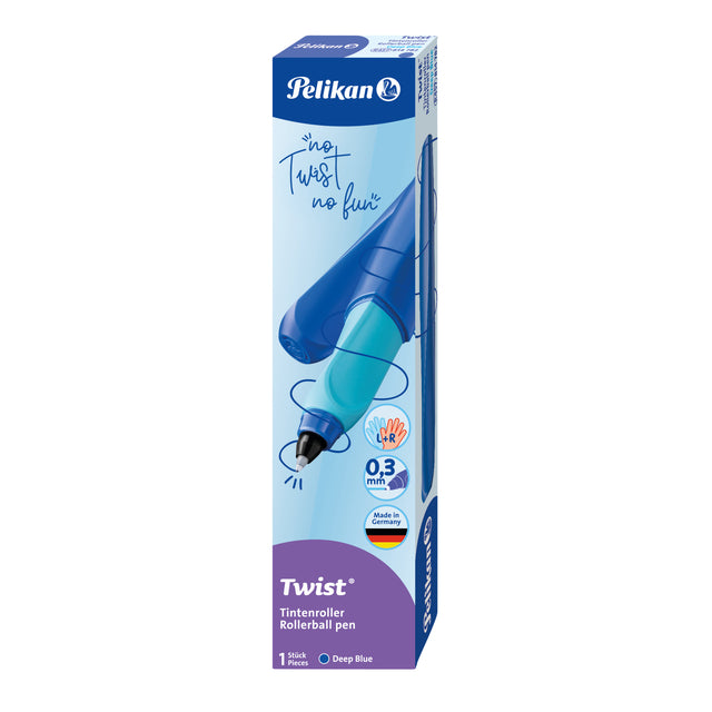 Pelikan - Tintenroller Twist R457 Tiefblau