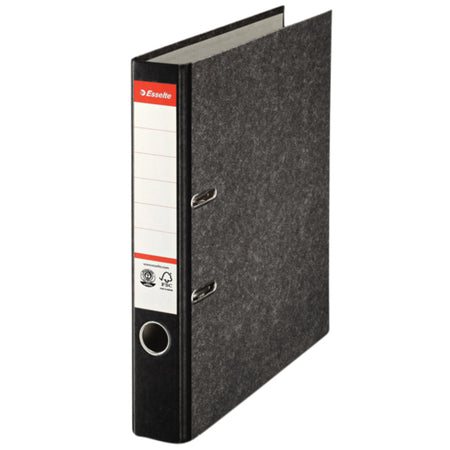 Esselte - Ordner Standard A4 50mm Wolkenkarton schwarz