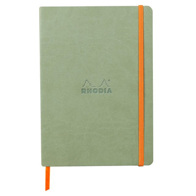 Rhodia – Notizbuch A5-Linie, 80 Blatt, 90 g, Seladon