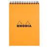 Rhodia - Spiralblock A5-Linie 160 Seiten 80gr orange