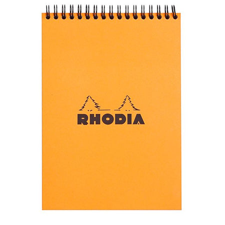 Rhodia - Spiralblock A5-Linie 160 Seiten 80gr orange