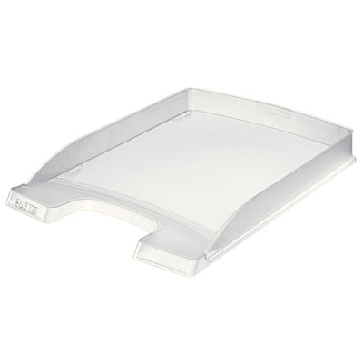 Leitz - Briefablage Plus Slim A4 transparent | 10 Stück
