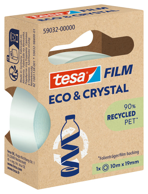 Klebeband Tesa Eco Crystal 59032 19mmx10m tr | 1 Stück