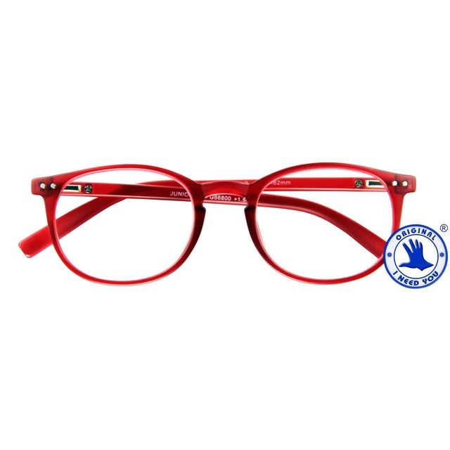 I Need You - Lesebrille +1,00 dpt Junior rot