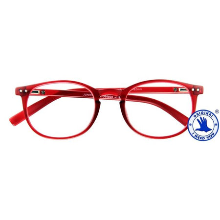 I Need You - Lesebrille +1,00 dpt Junior rot