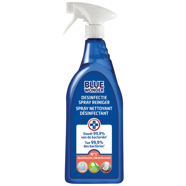 Blue Wonder - Desinfektionsreiniger-Spray 750 ml | 6 Stück
