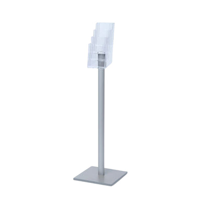 Quantore - Prospekthalter mit Ständer 4x 110x140x30mm