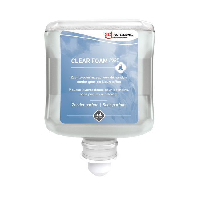 SC Johnson Professio - Handseife SCJ Clear Foam Pure, parfümfrei, 1000 ml
